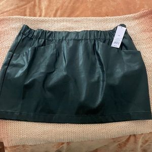 Wild Fable Pleather Skirt!